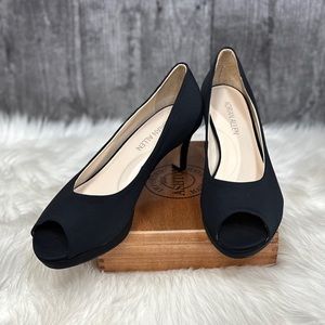 ⭐️Adrian Allen Sara Peep Toe Heels [S2121]